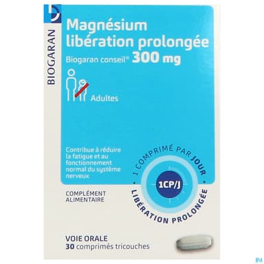Magnesium Biogaran Conseil 300mg Comprime 30