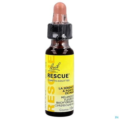 Rescue Bach Compte Gouttes 10ml