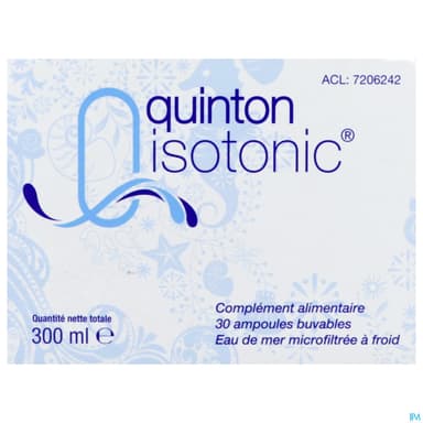 QUINTON SOL ISOTONIC AMP BUV 30