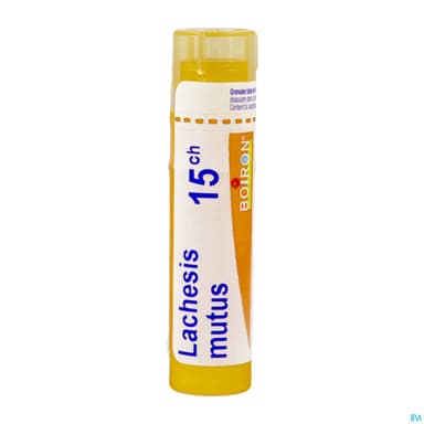 Boiron Lachesis (mutus) 15ch Granules 4g