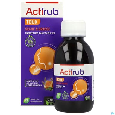 ACTIRUB SANTE VERTE SRP TOUX 150ML
