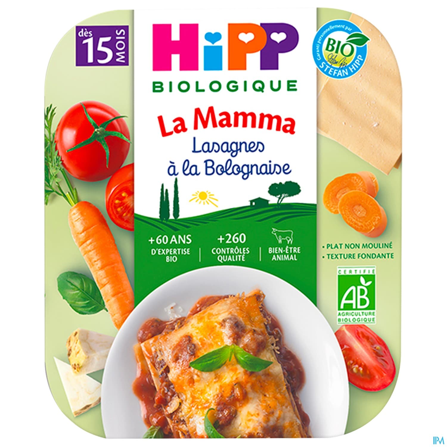 HIPP LASAGNE BOLOGNAISE 250G