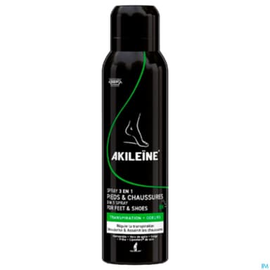 AKILEINE SPR PIED&CHAUS 3EN1 150ML