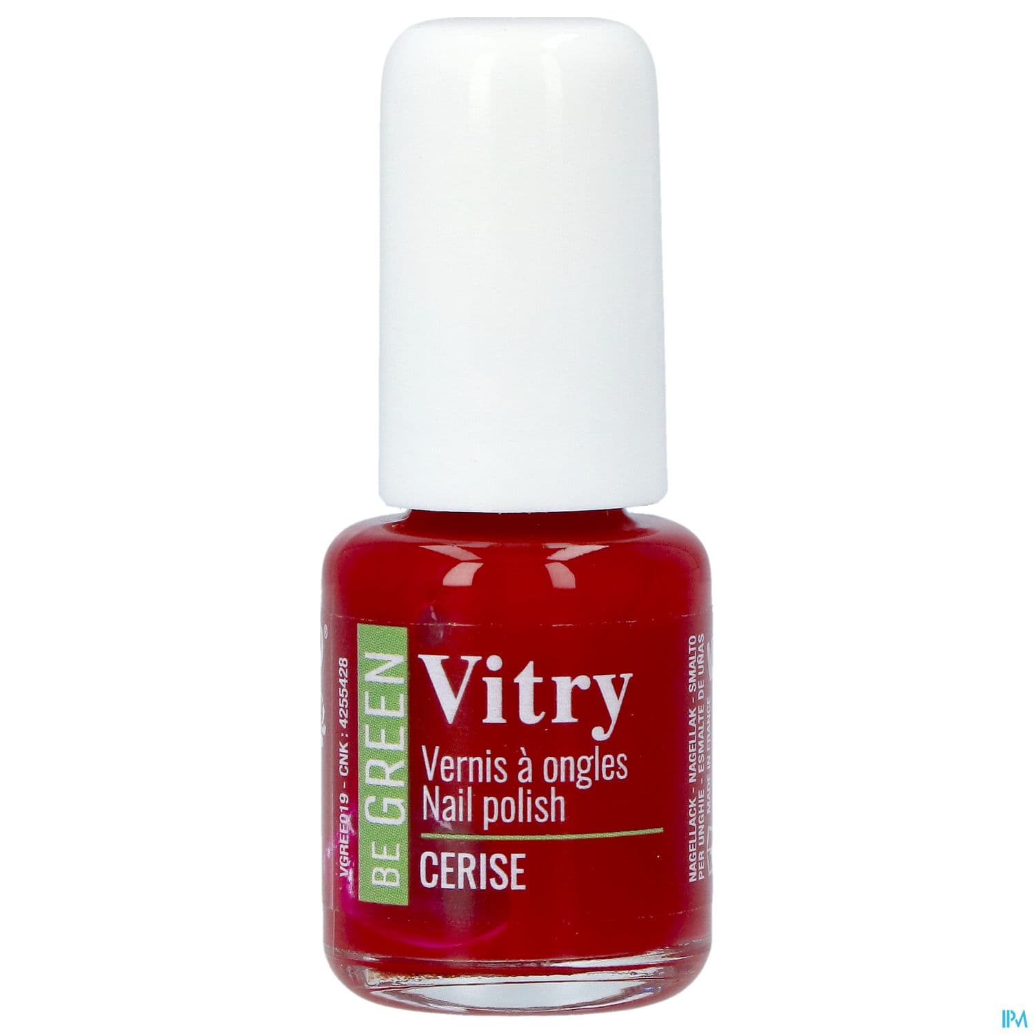 Vitry Be Green Vernis Ongles Cerise 6ml