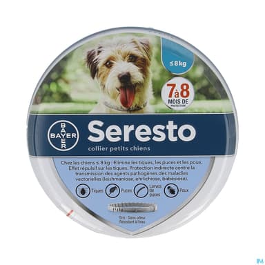 COLLIER SERESTO A/PARASIT PT CHIEN