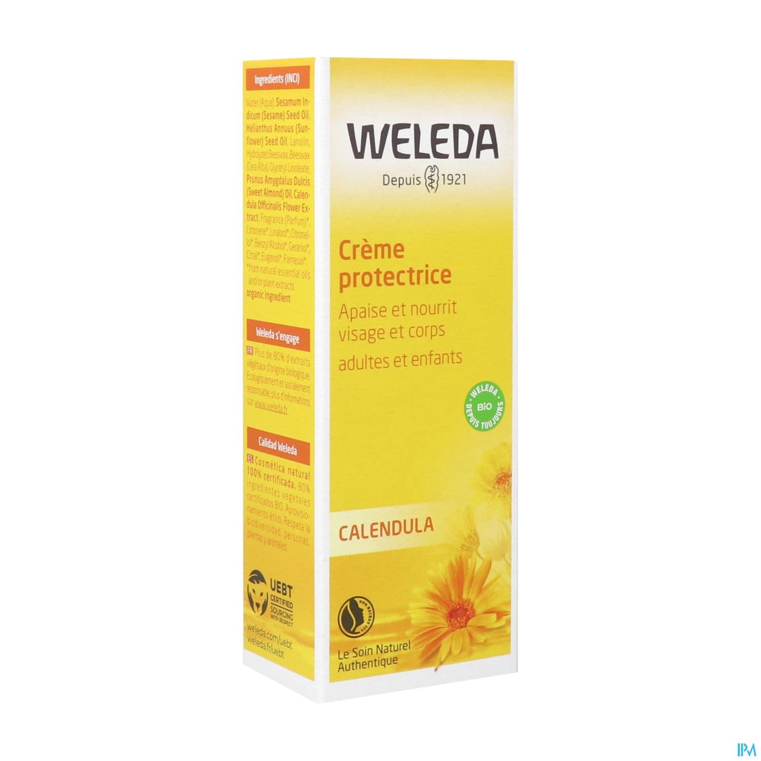 WELEDA CALENDULA CR PROT AD/ENF 75 — Pharmacie Rocade by Nexum