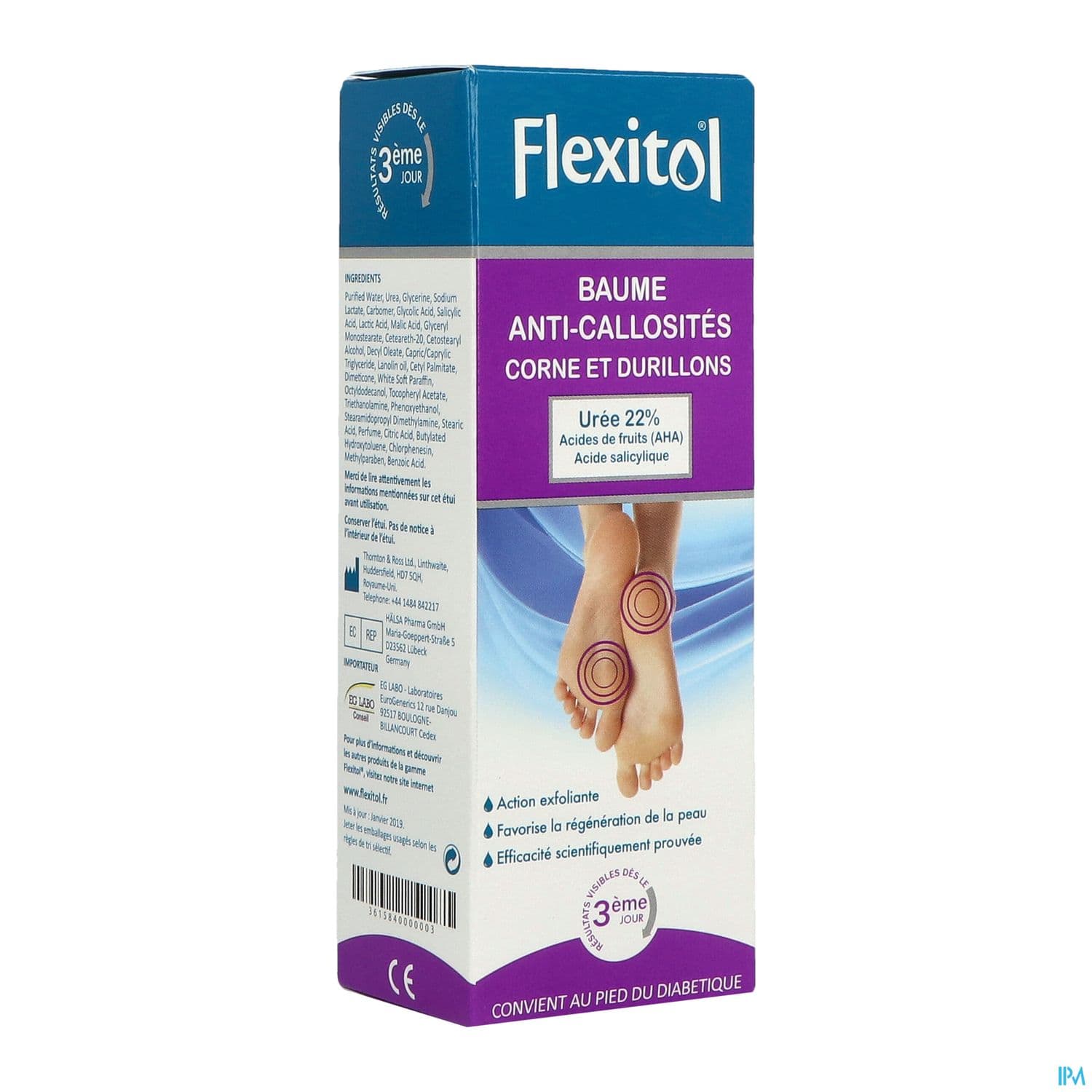 FLEXITOL BAUME COR/DURIL 22% 56G