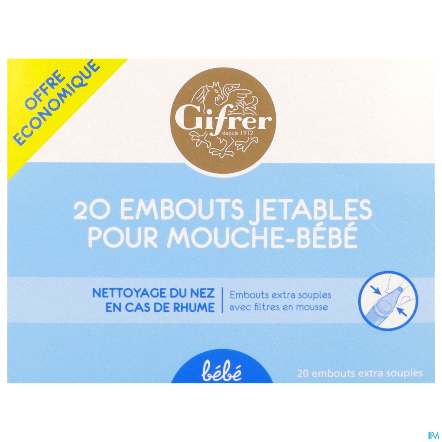 MOUCHE-BB GIFRER RECH EMBOUT X20