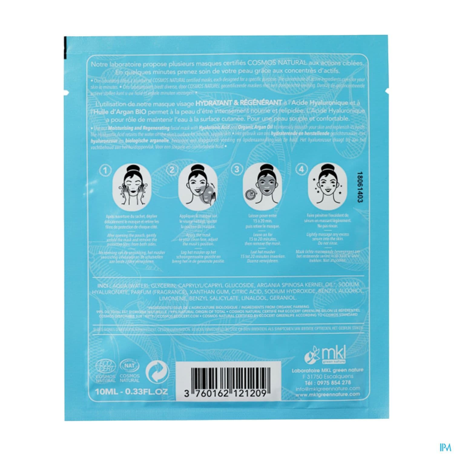 MKL MASQ HYDRATANT 10ML