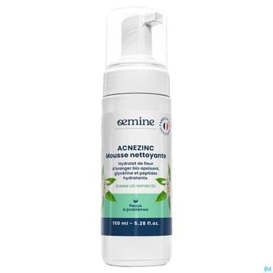 Oemine Acnezinc Mousse Nettoyante 150ml