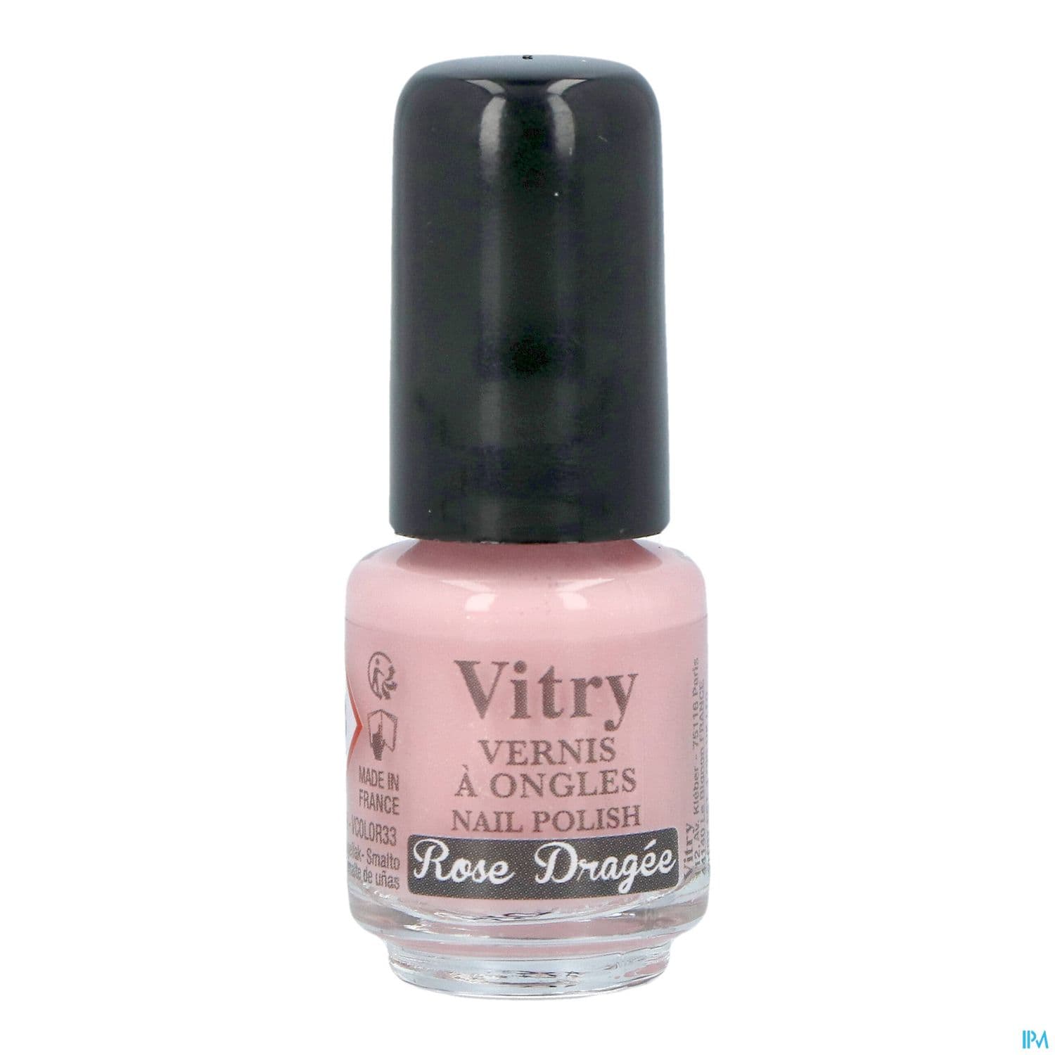 Vitry Vernis Ongles Rose Dragee Mini 4ml
