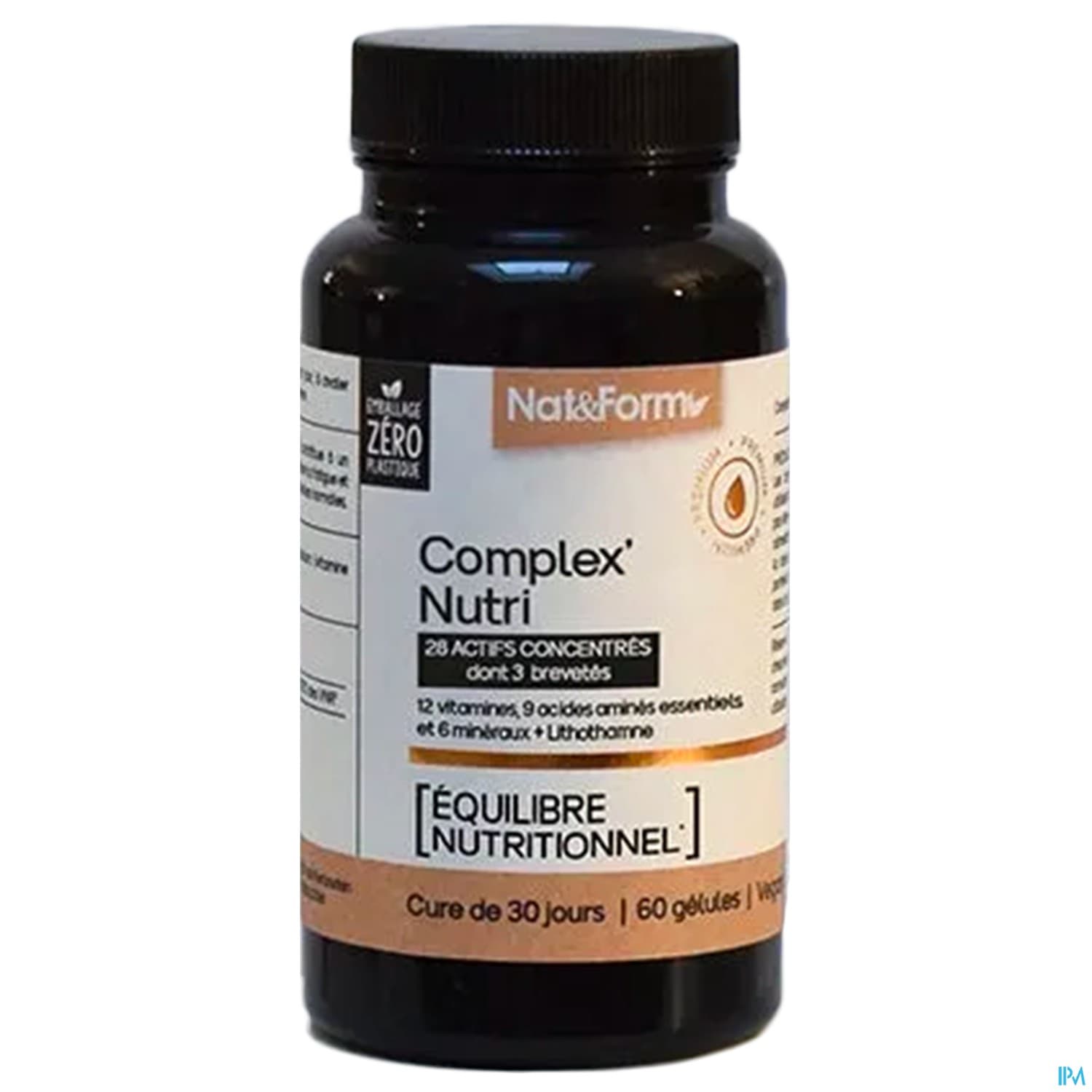 NAT&FORM CPLX NUTRI GELU 60