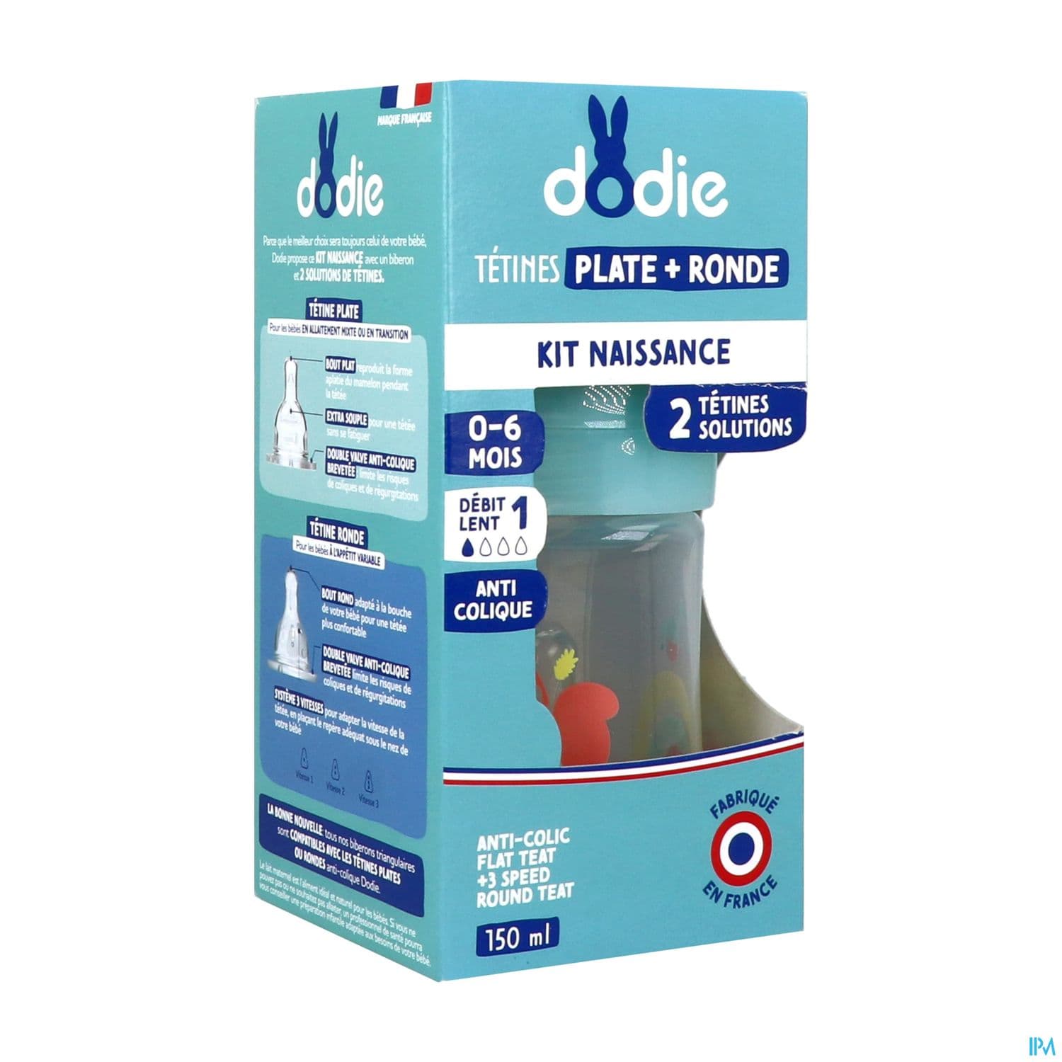 DODIE KIT NAISSANCE BIB+TETIN 0-6M