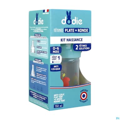 DODIE KIT NAISSANCE BIB+TETIN 0-6M