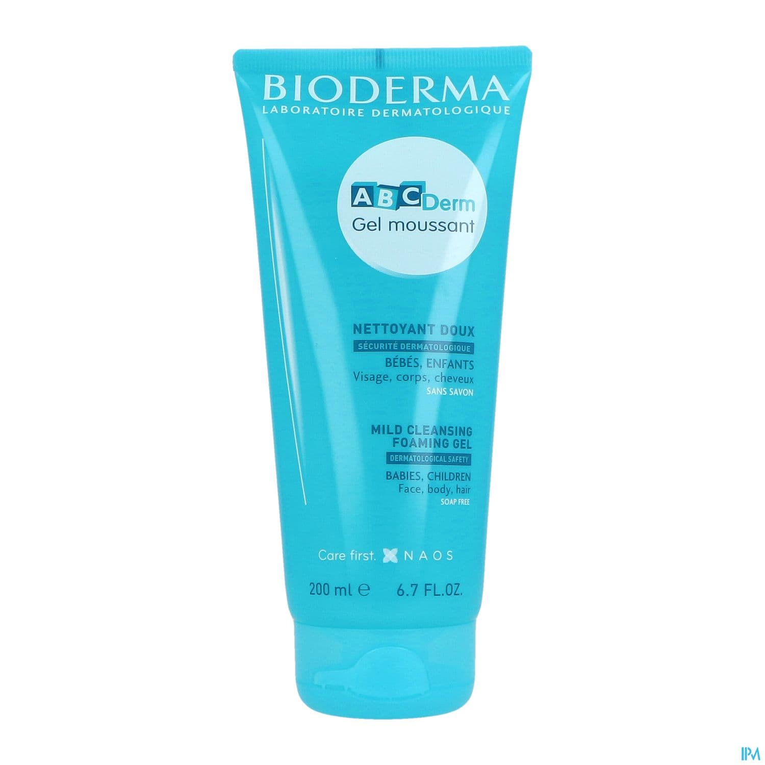 ABCDERM GEL MOUSSANT TUB 200ML — Pharmacie Centrale Elsie