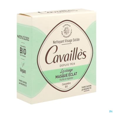 Roge Cavailles Nettoyant Visage Solide Masque Eclat 70g