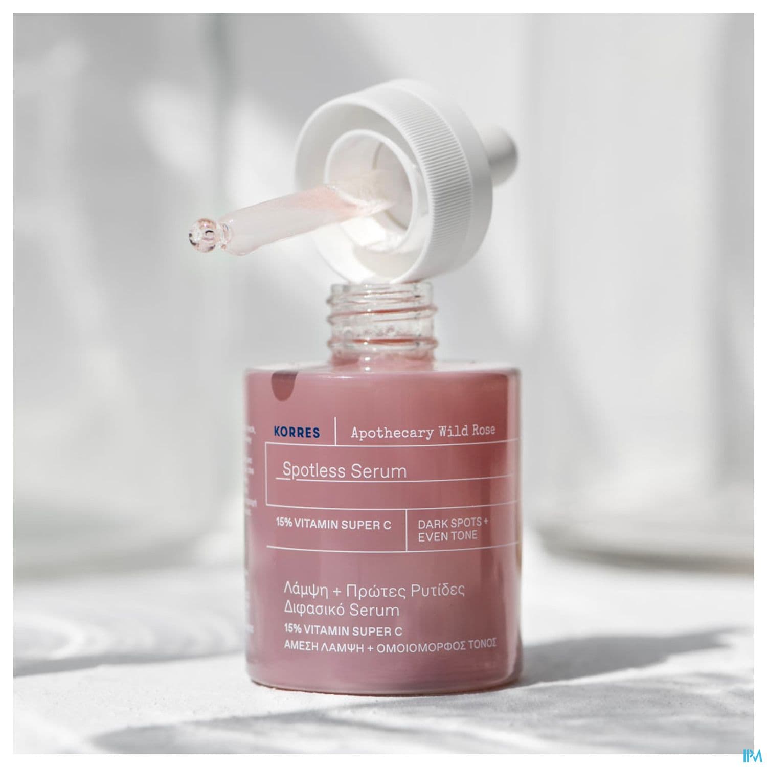 Korres Rose Sauvage Serum Eclat Antitaches 15% Super Vitamine C 30ml