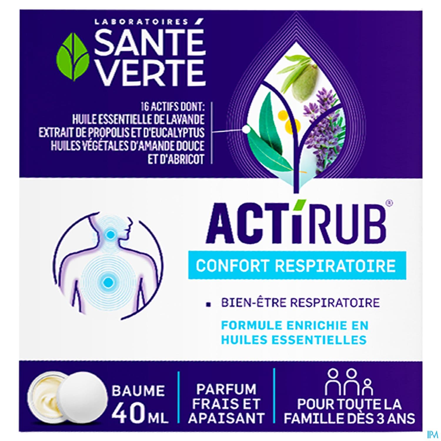 ACTIRUB SANTE VERTE BAUM PECT 40ML