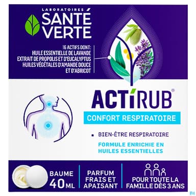 ACTIRUB SANTE VERTE BAUM PECT 40ML