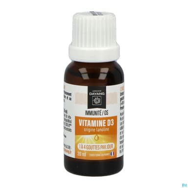 Dayang Vitamine D3 Gouttes Buvable 20ml