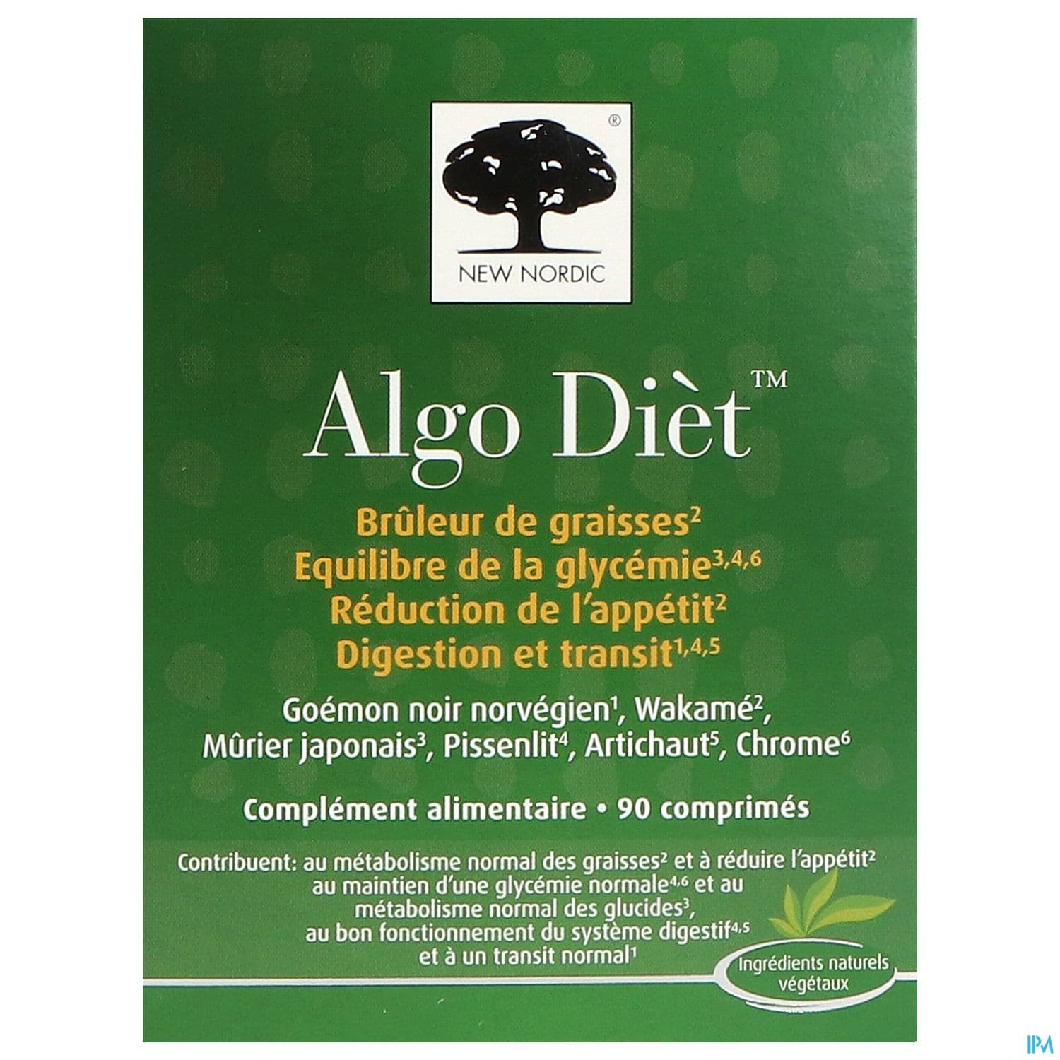 New Nordic Algo Diet Comprime 90