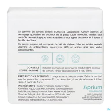 Laboratoire Aprium Savon Lait Chevre 100g