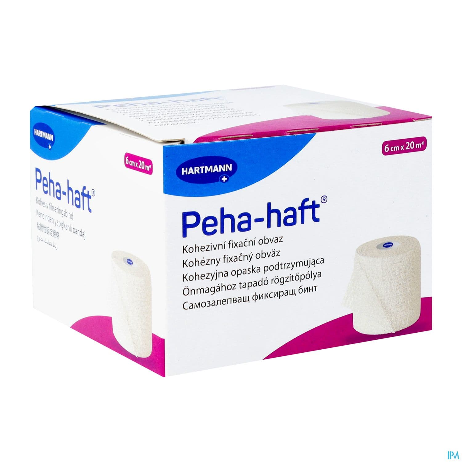 BANDE PEHA HAFT LATEX FREE 6CMX20M