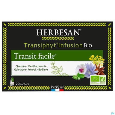 Herbesan Transiphyt Infusion Bio Sachet 20