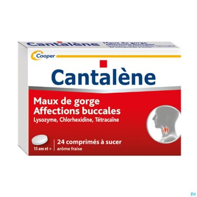 Cantalene Comprime A Sucer 24