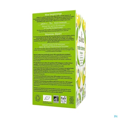 PUKKA INFUS MATIN CITRONNE SACH 20
