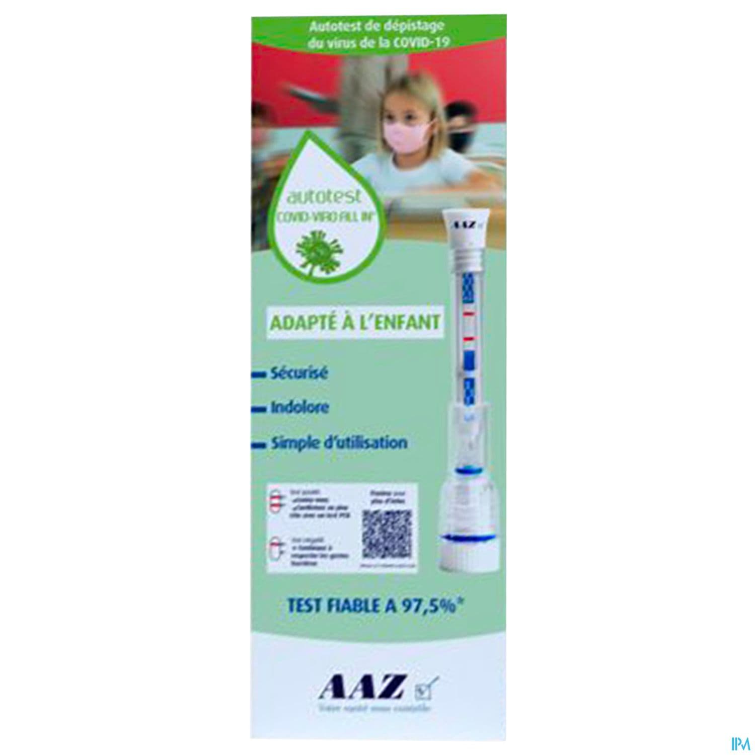 Aaz Autotest Nasal All In Duo Enfant Covid Viro 1