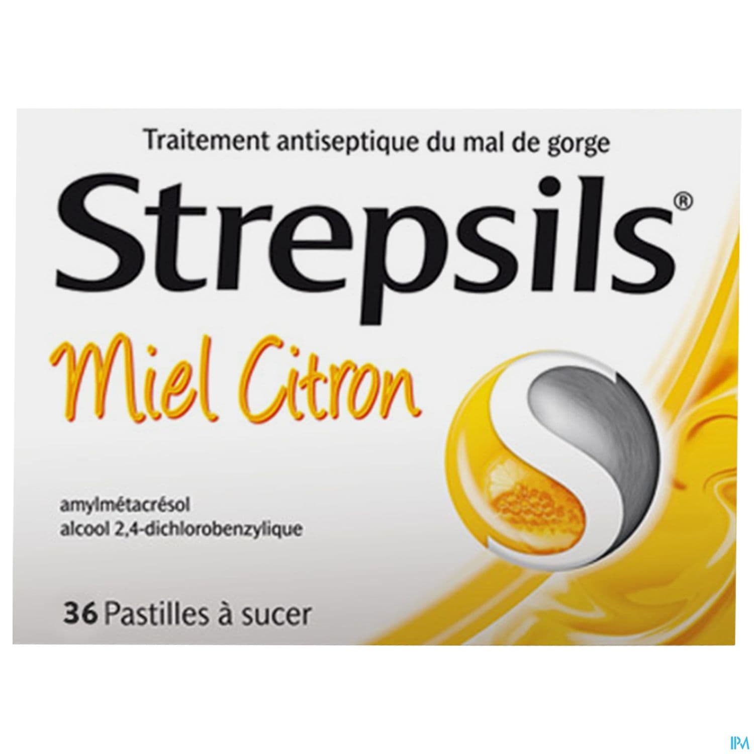 STREPSILS MIEL CITRON PAST 36