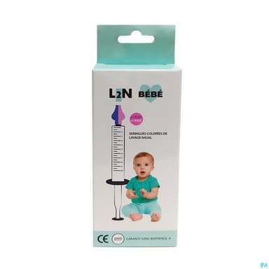 L2N BEBE SERINGUE LAVAGE NASAL X2