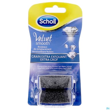 SCHOLL RECH VELV SMOOTH EXT EXFOL2
