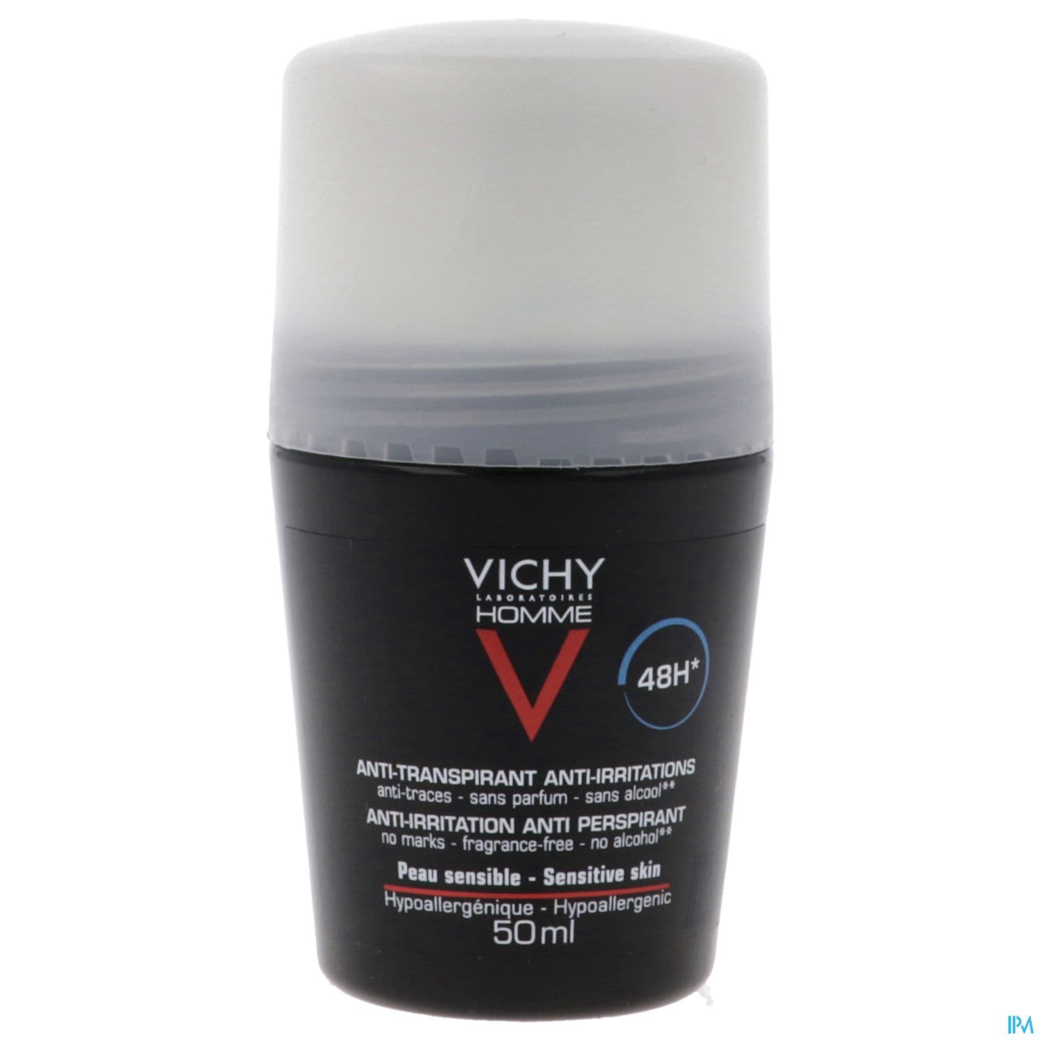 Vichy Homme Antitranspirant Bille Antiirritations 48h 50ml