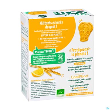 GOODGOUT BISCUIT ANIMAUX CITR 80G