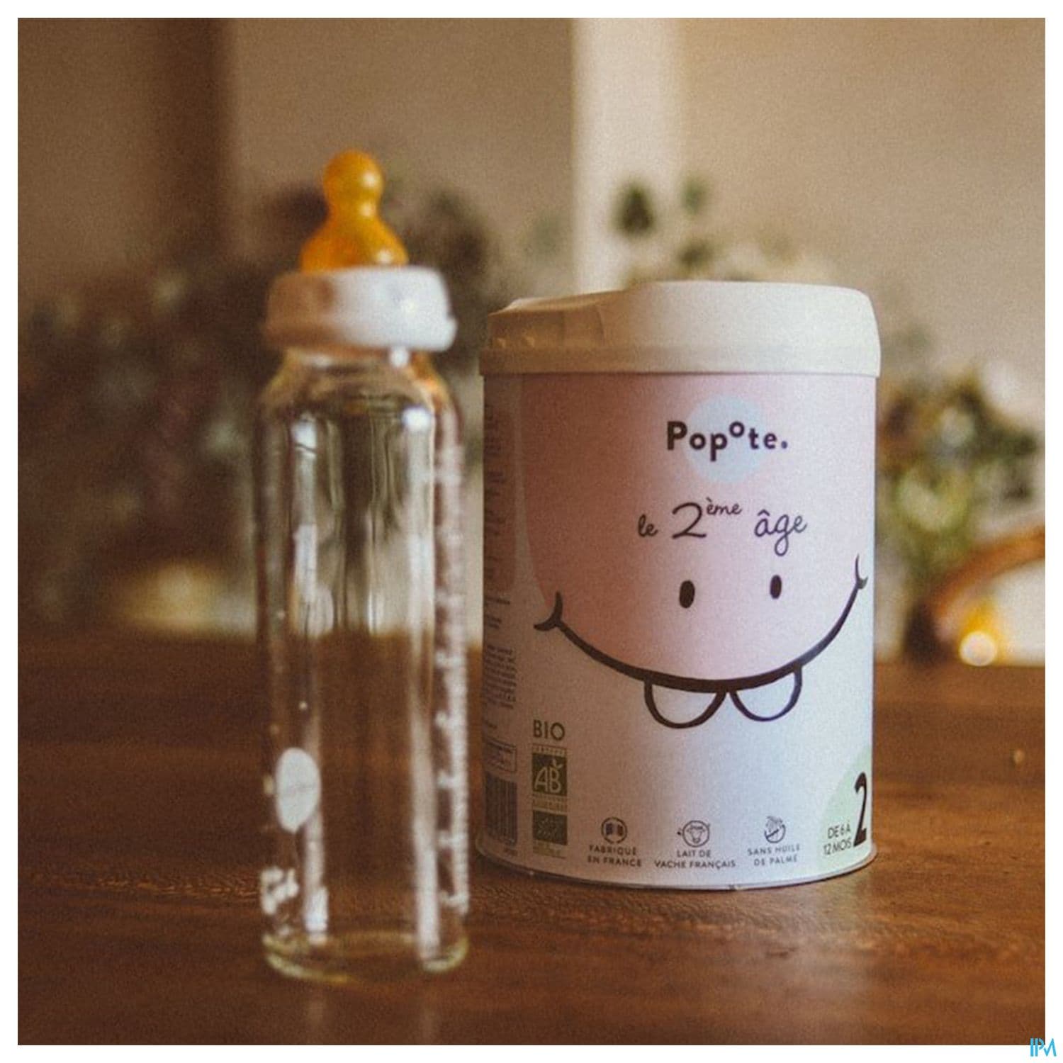 Popote Lait Infantile 2eme Age Bio 800g