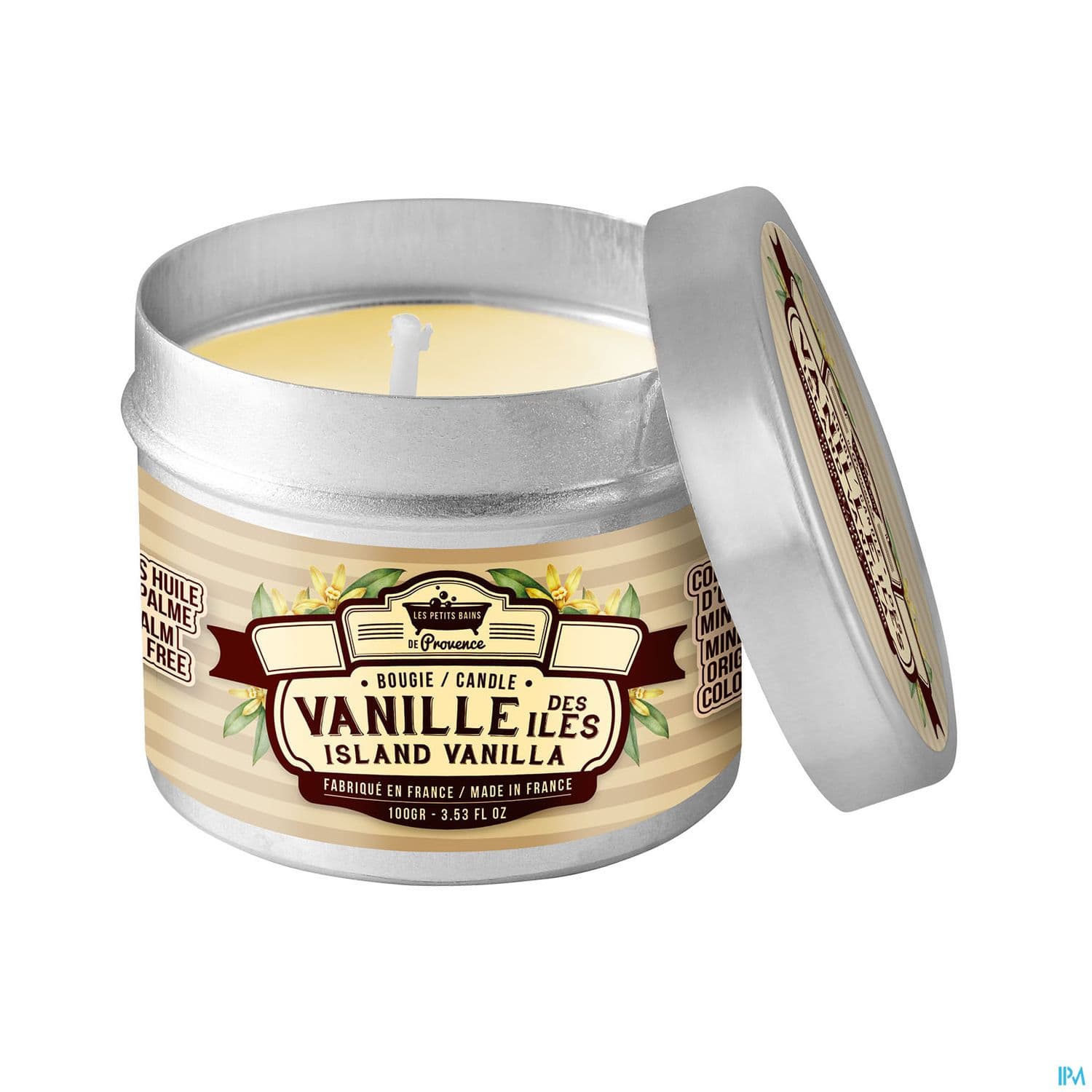 Les Petits Bains De Provence Bougie Vanille 100g — Grande Pharmacie Lazare Carnot 7j/7