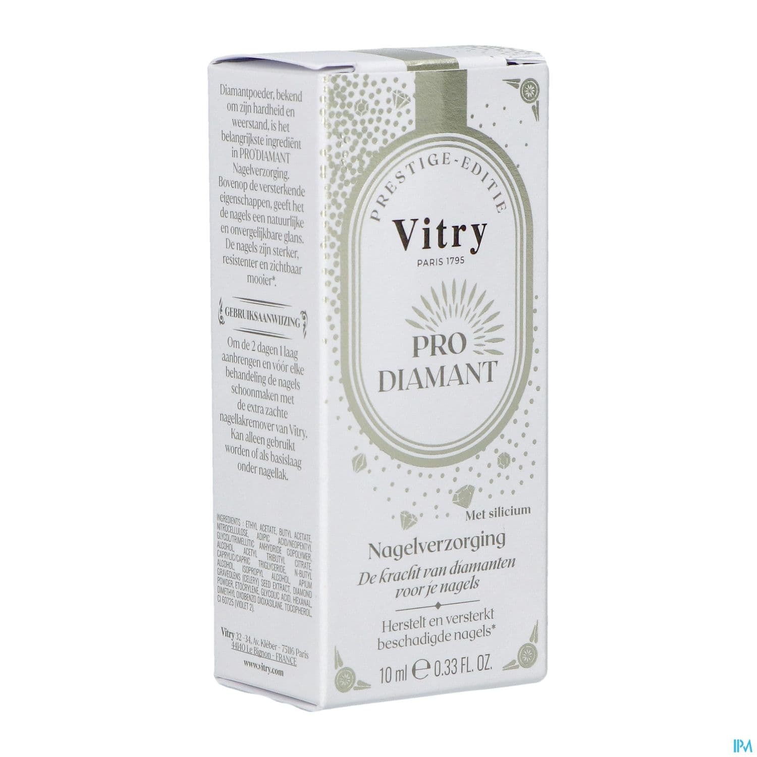 Vitry Pro Diamant Solution Soin Reparateur Ongles 10ml