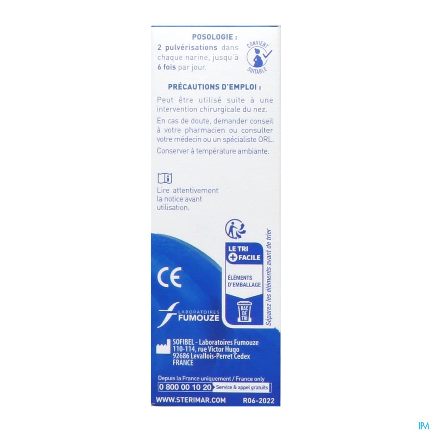 Sterimar Stop Protect Nez Sec Irrite 20ml