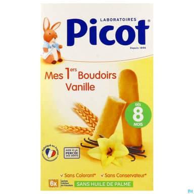 PICOT 1ER BOUDOIR VANILLE 24