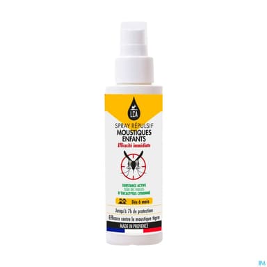 Lca Spray Repulsif Moustique Enfant 100ml