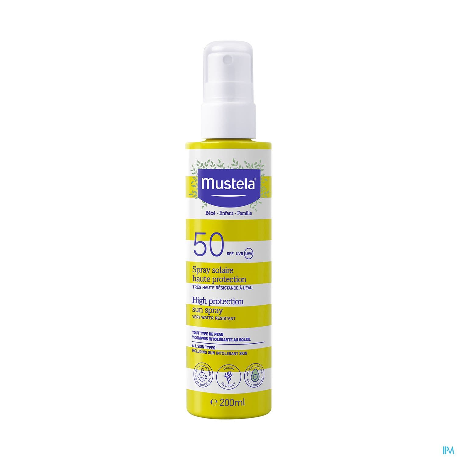 MUSTELA SOLAIRE SPRAY SPF50 200ML