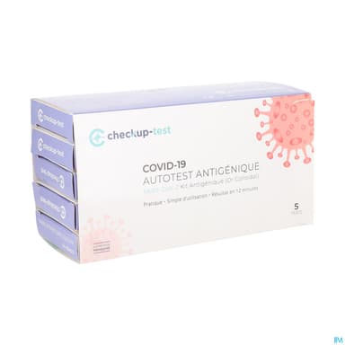 MEDISUR AUTOTEST COVID BTE 5