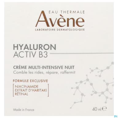 AVENE HYALURON ACTIV B3 NUIT 40ML