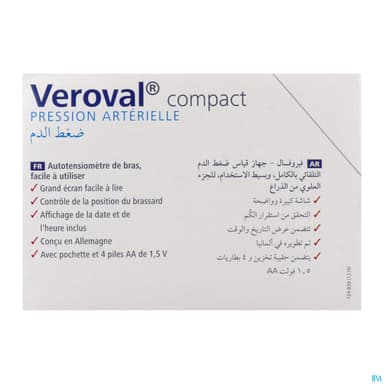 Hartmann Veroval Tensiometre Bras