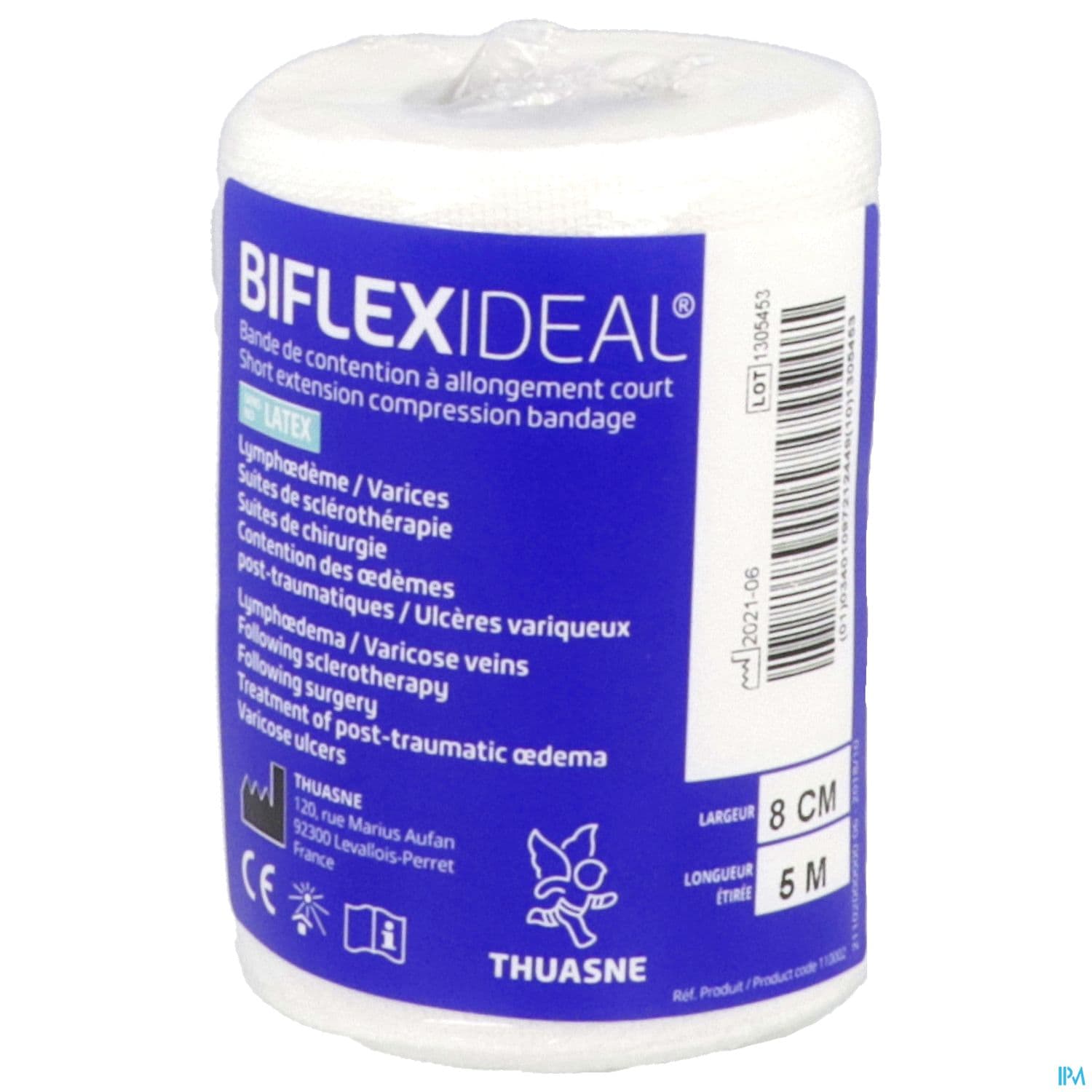 BDE BIFLEX IDEAL BLANC 8CMX5M