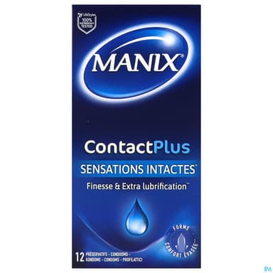 Manix Contact Plus Preservatif 12