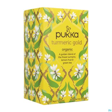 Pukka The Vert Or De Curcuma Bio Sachet 20