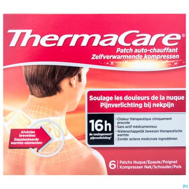 Thermacare Patch Chauffant Nuque Epaule Poignet X6